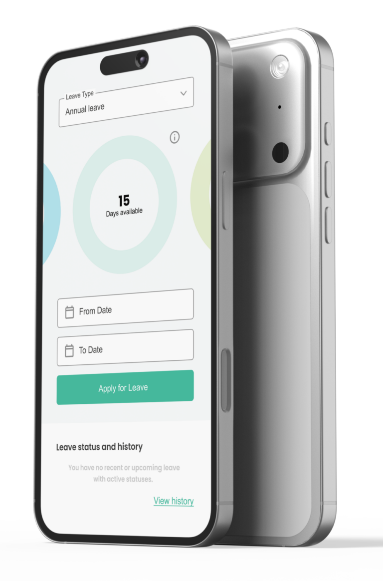 Labournet payroll software on iphone